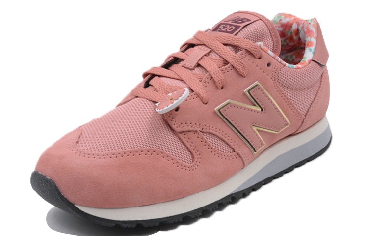 New balance 520 pink hot sale