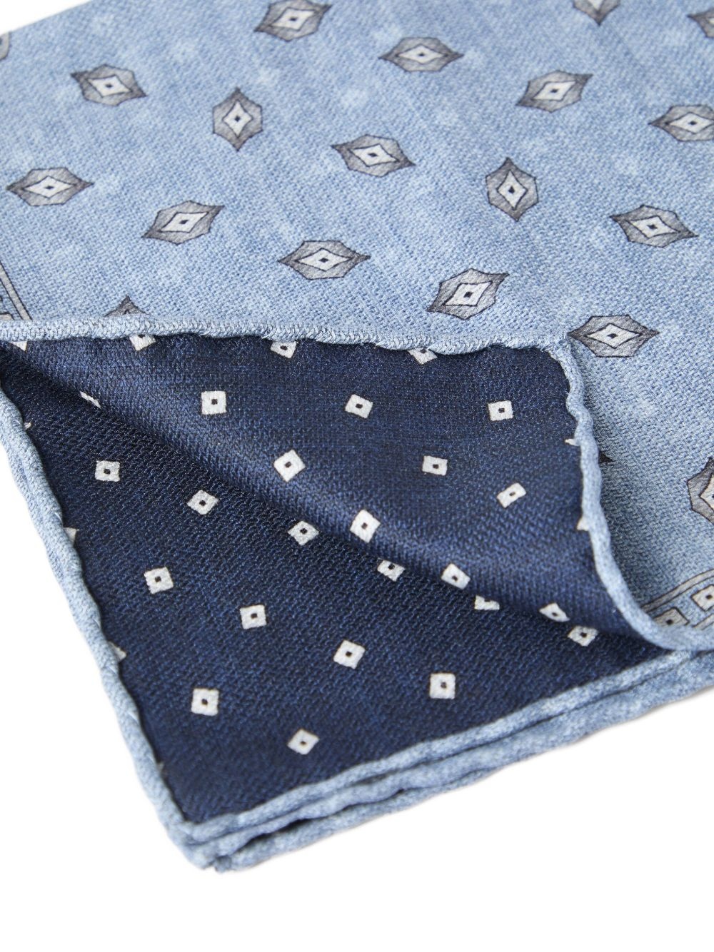 reversible printed pocket square - 2