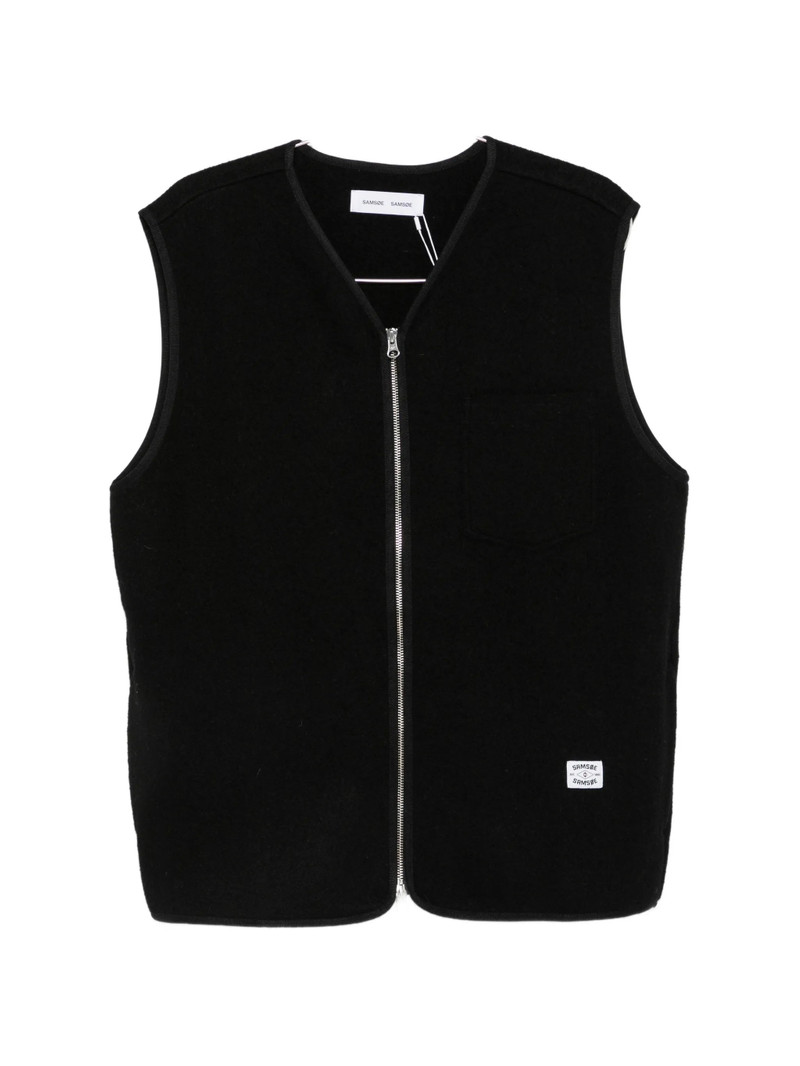 Samsoe Samsoe Zip-up Gilet 1