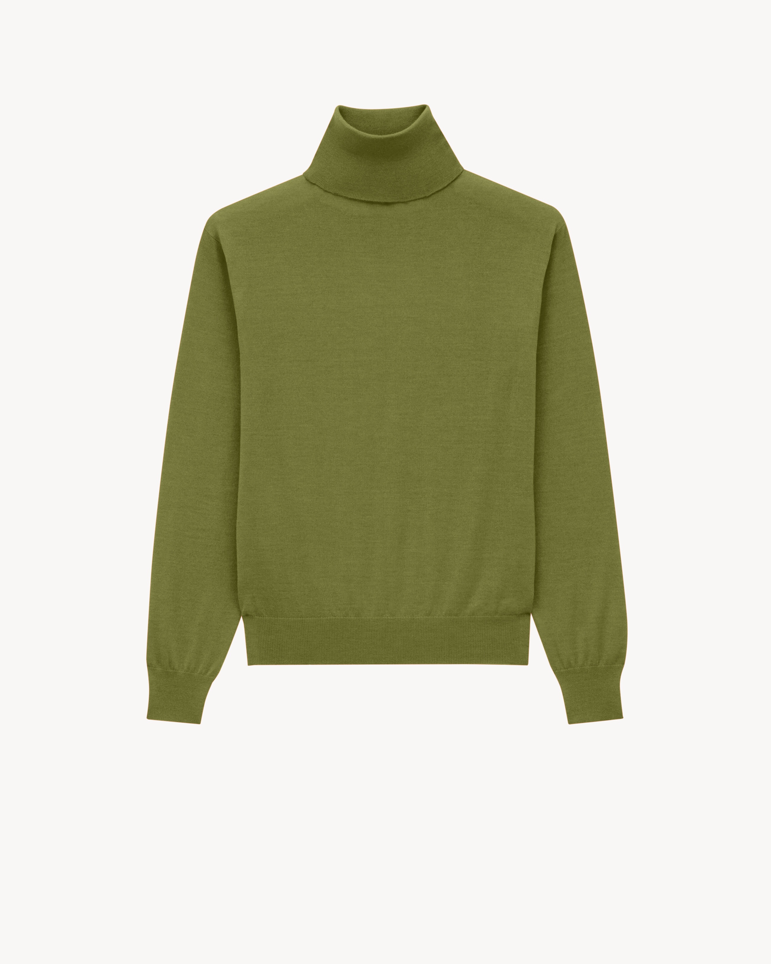 TURTLENECK SWEATER IN CASHMERE, WOOL AND SILK - 1
