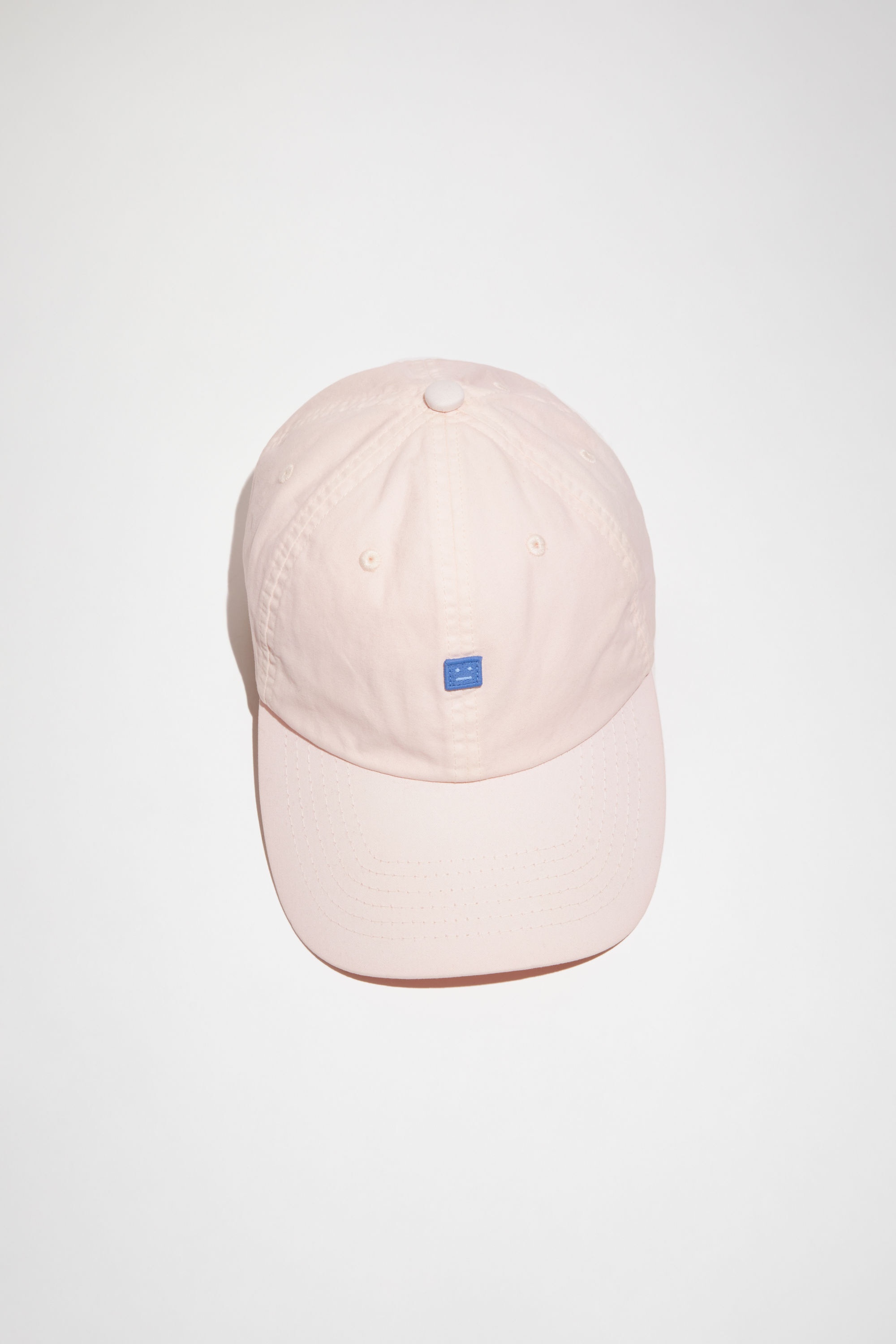 Cotton baseball cap - Pastel pink - 1