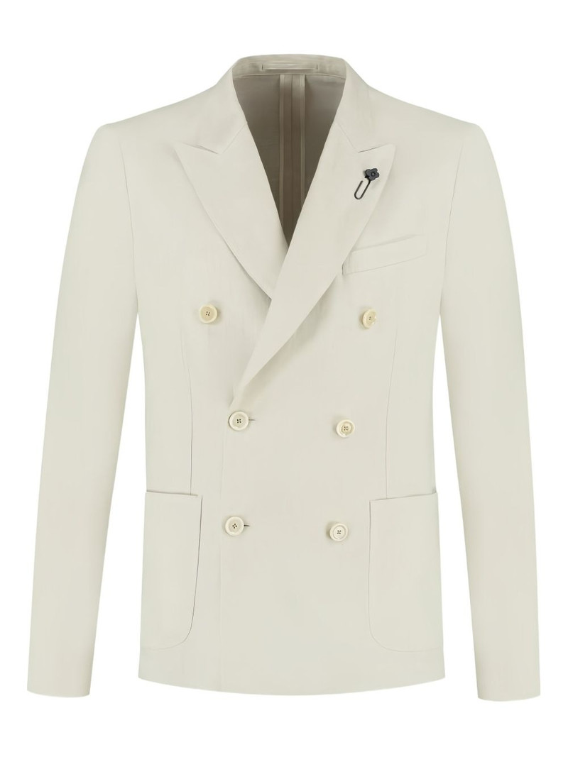 double-breasted patch-pocket blazer 1