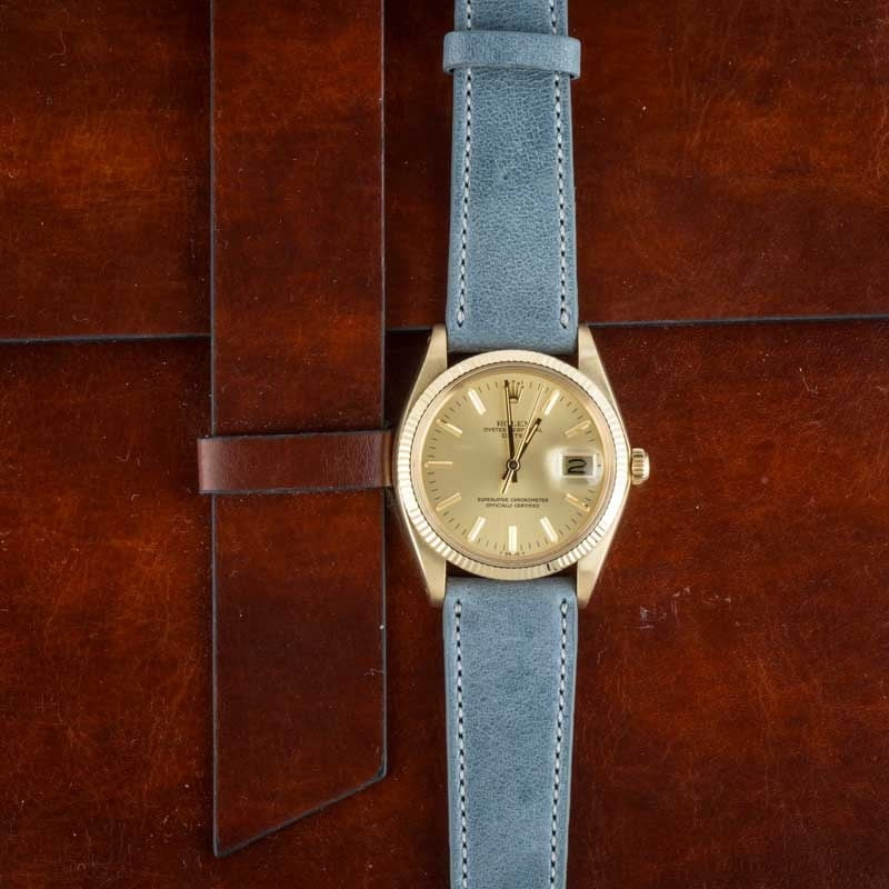 Pre-owned Rolex Date Ref 1503 Yellow Gold - 6