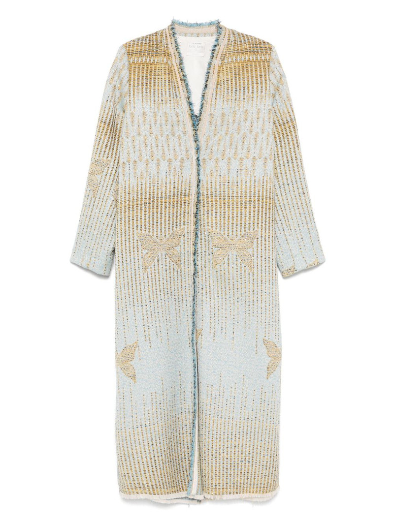 V-neck coat 1