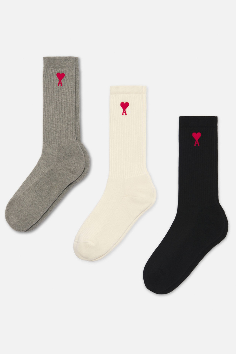 Three-Pack Ami De Cœur Socks 1