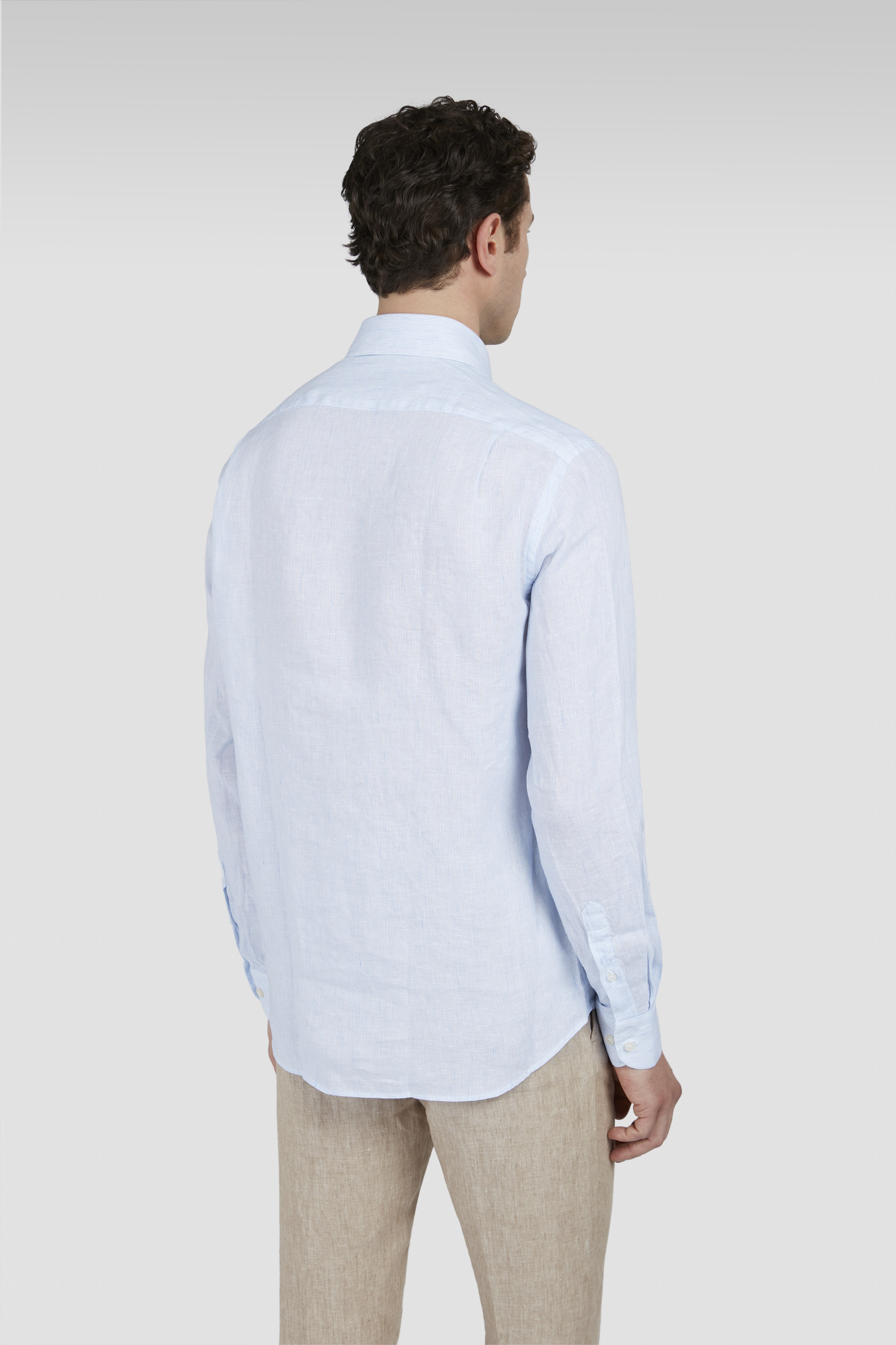 LINEN SEERSUCKER SHIRT - 3