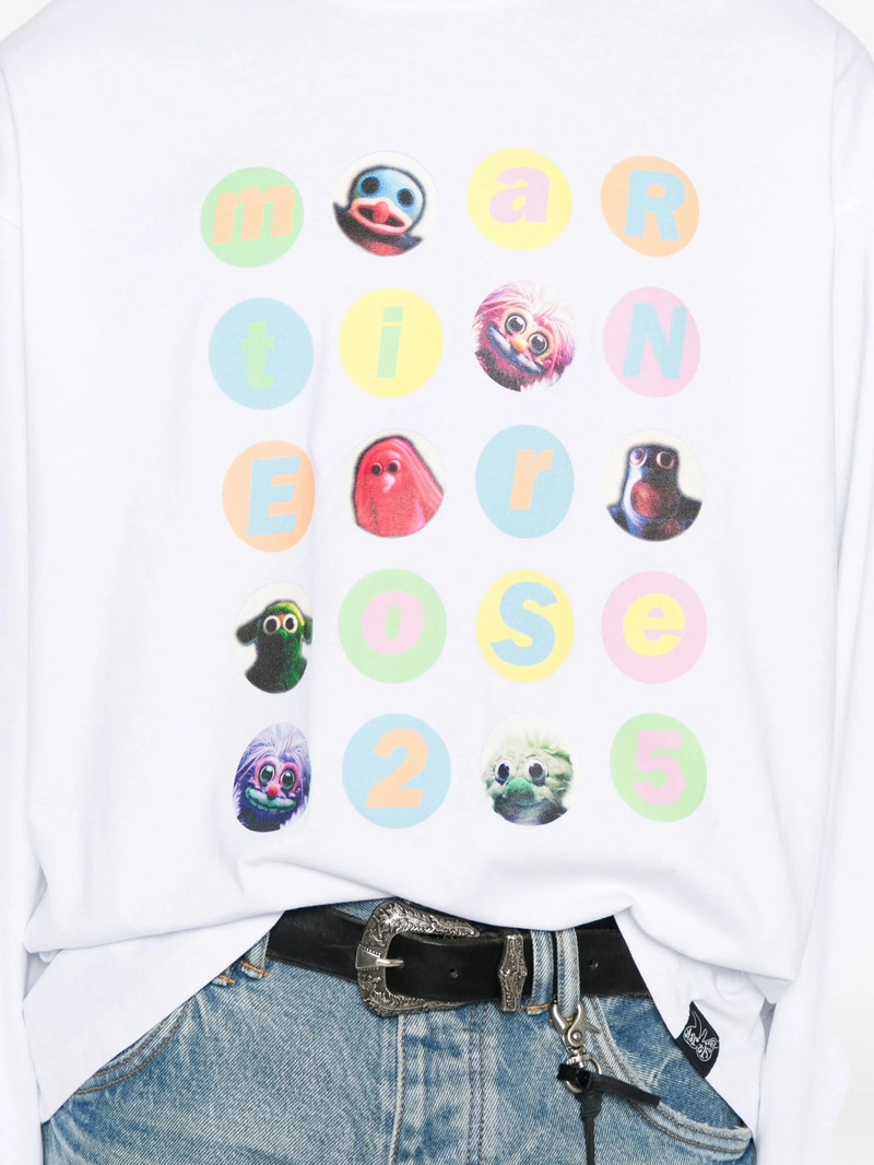 Martine Rose Martine Rose Graphic-print Long-sleeve T-shirt outlook
