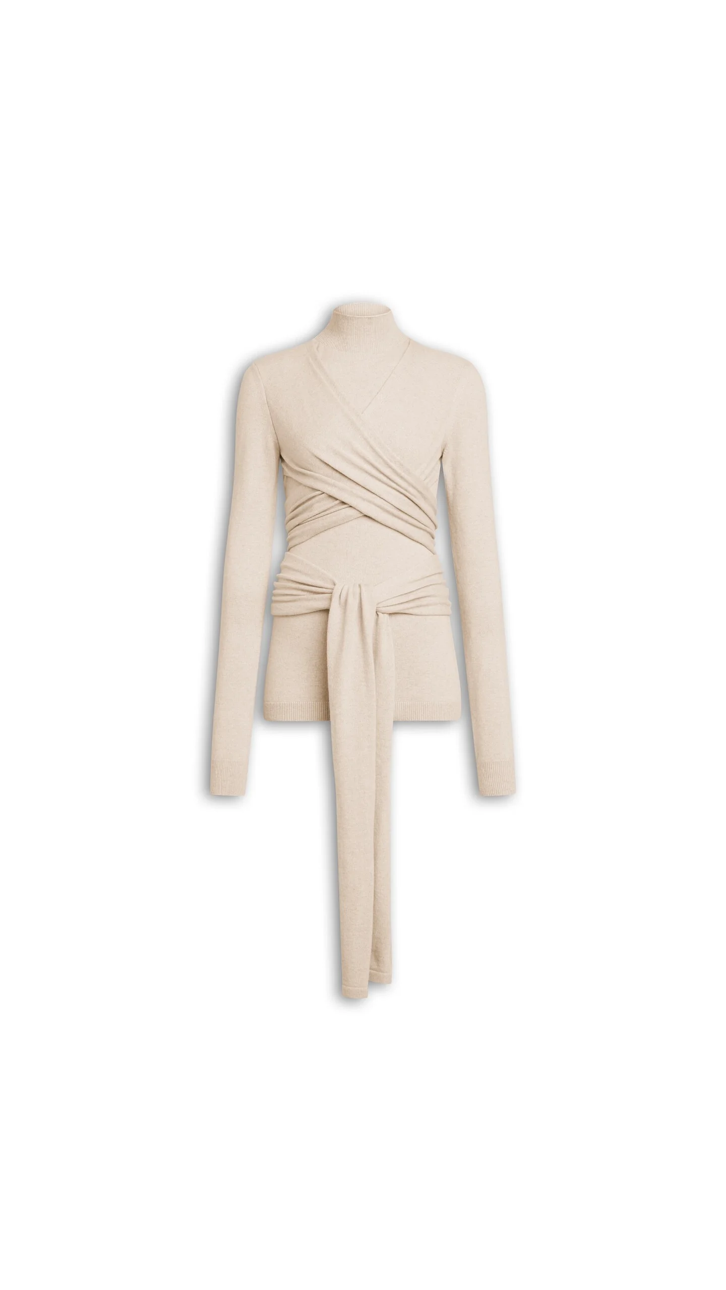 WRAP CASHMERE TOP - 1