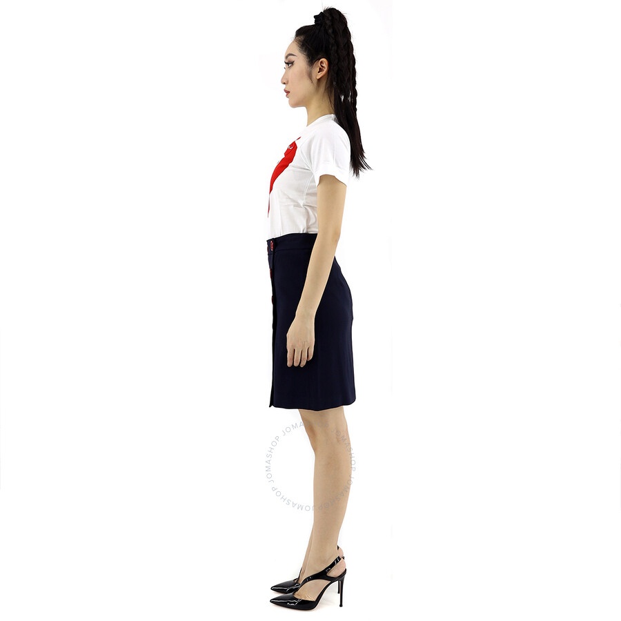 Comme Des Garcons Ladies Short-sleeve Big Heart T-shirt - 2