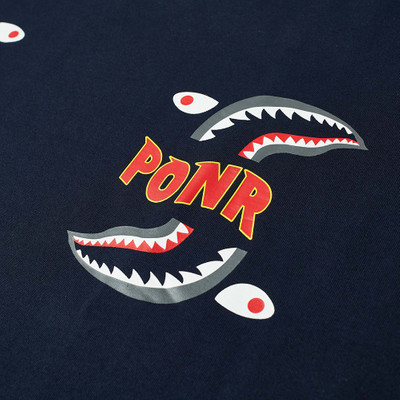 A BATHING APE® A Bathing Ape Shark PONR ROLX Tee outlook