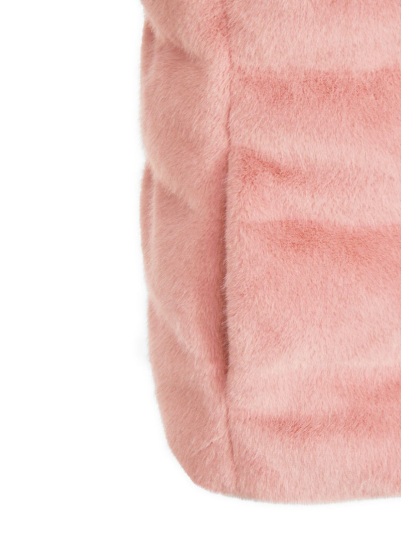 faux-fur quilted gilet 3