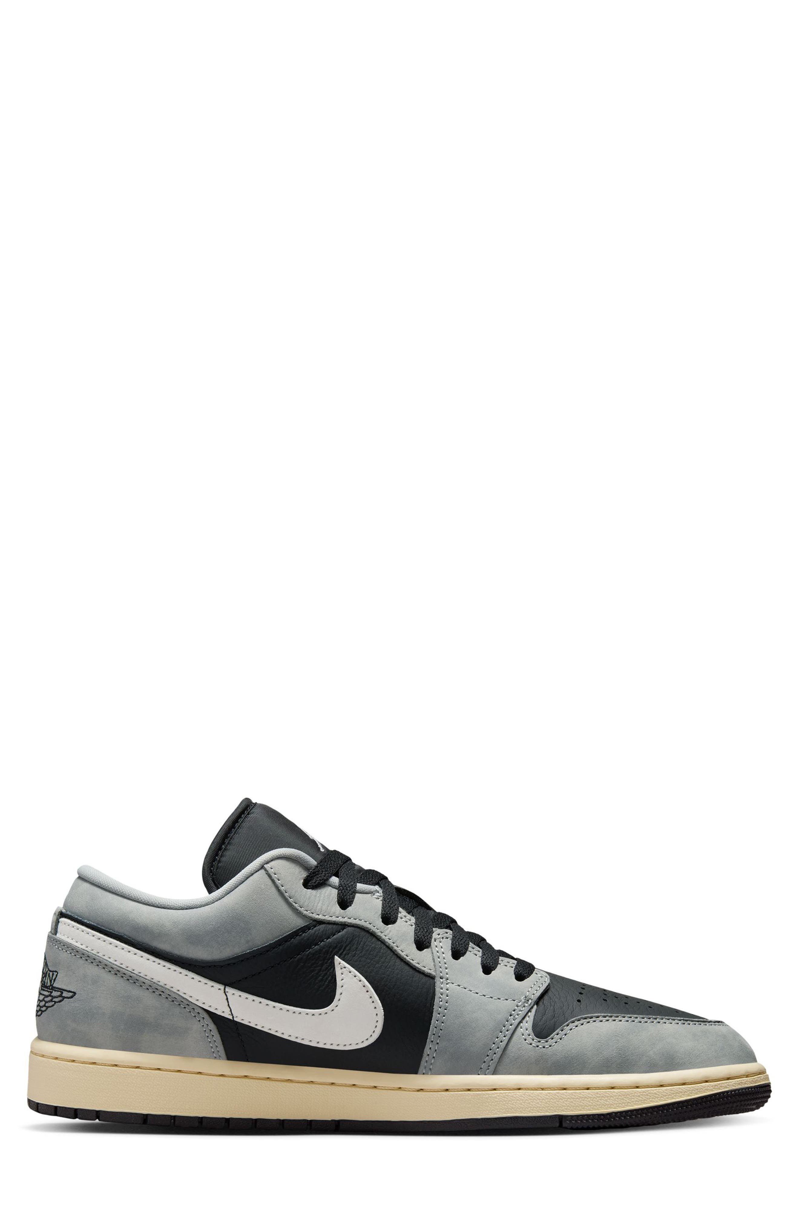Nike Air Jordan 1 Low SE Sneaker in Light Smoke Grey/Black at Nordstrom - 6