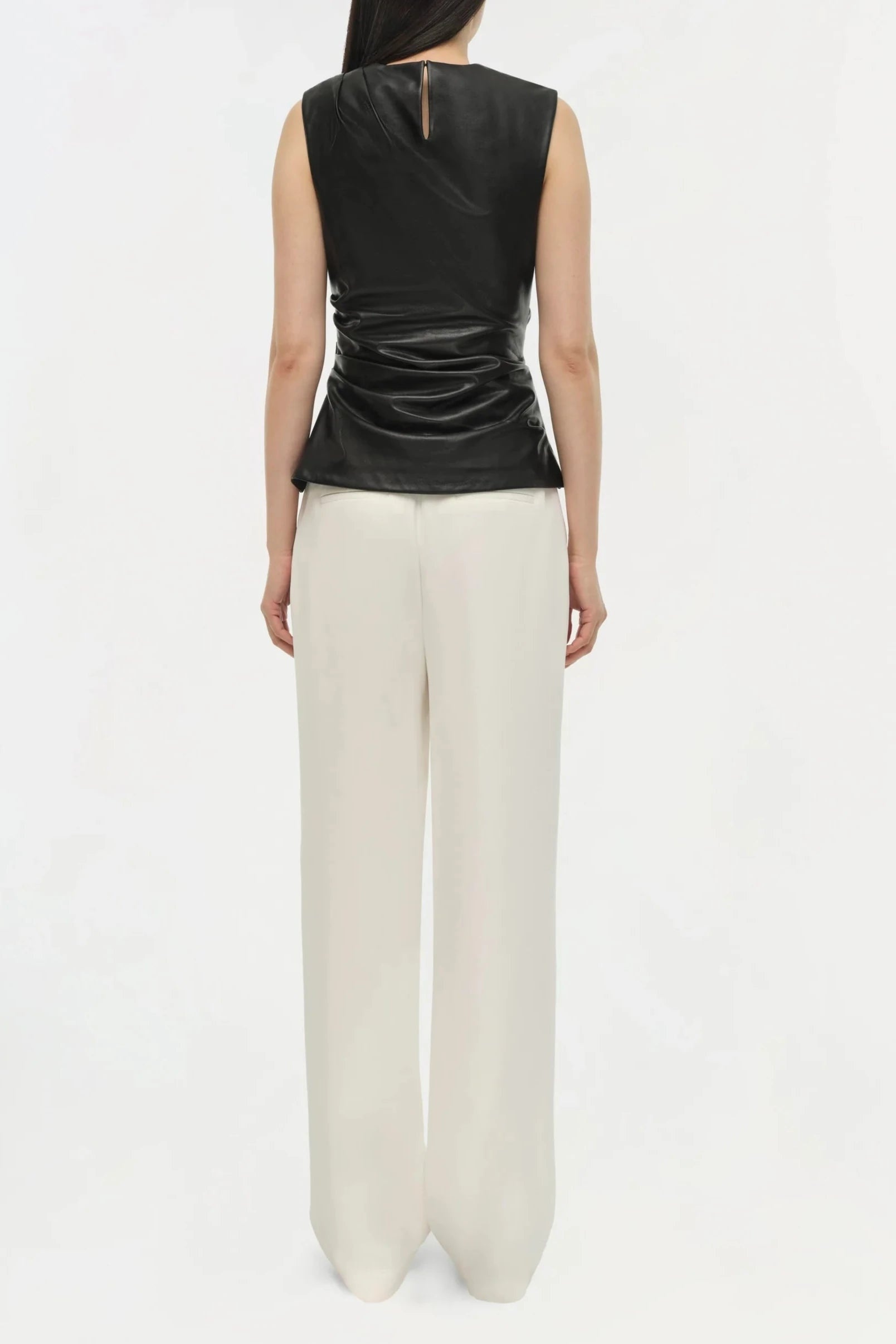 Wynter S/L Draped Top - 5