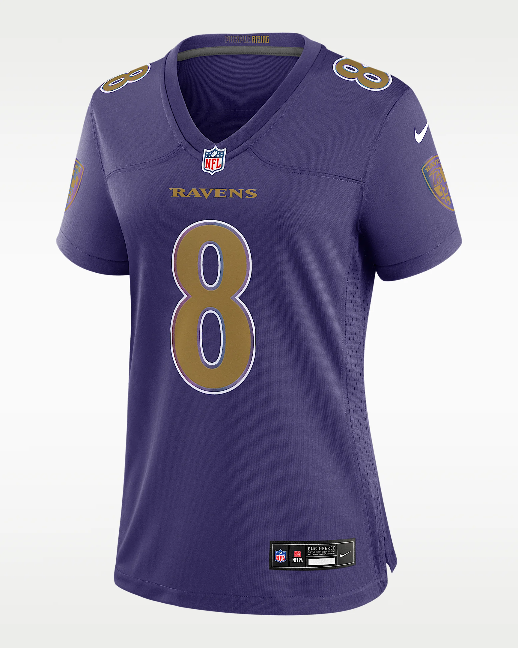 Lamar Jackson Baltimore Ravens Women's Nike NFL Game Jersey - 1