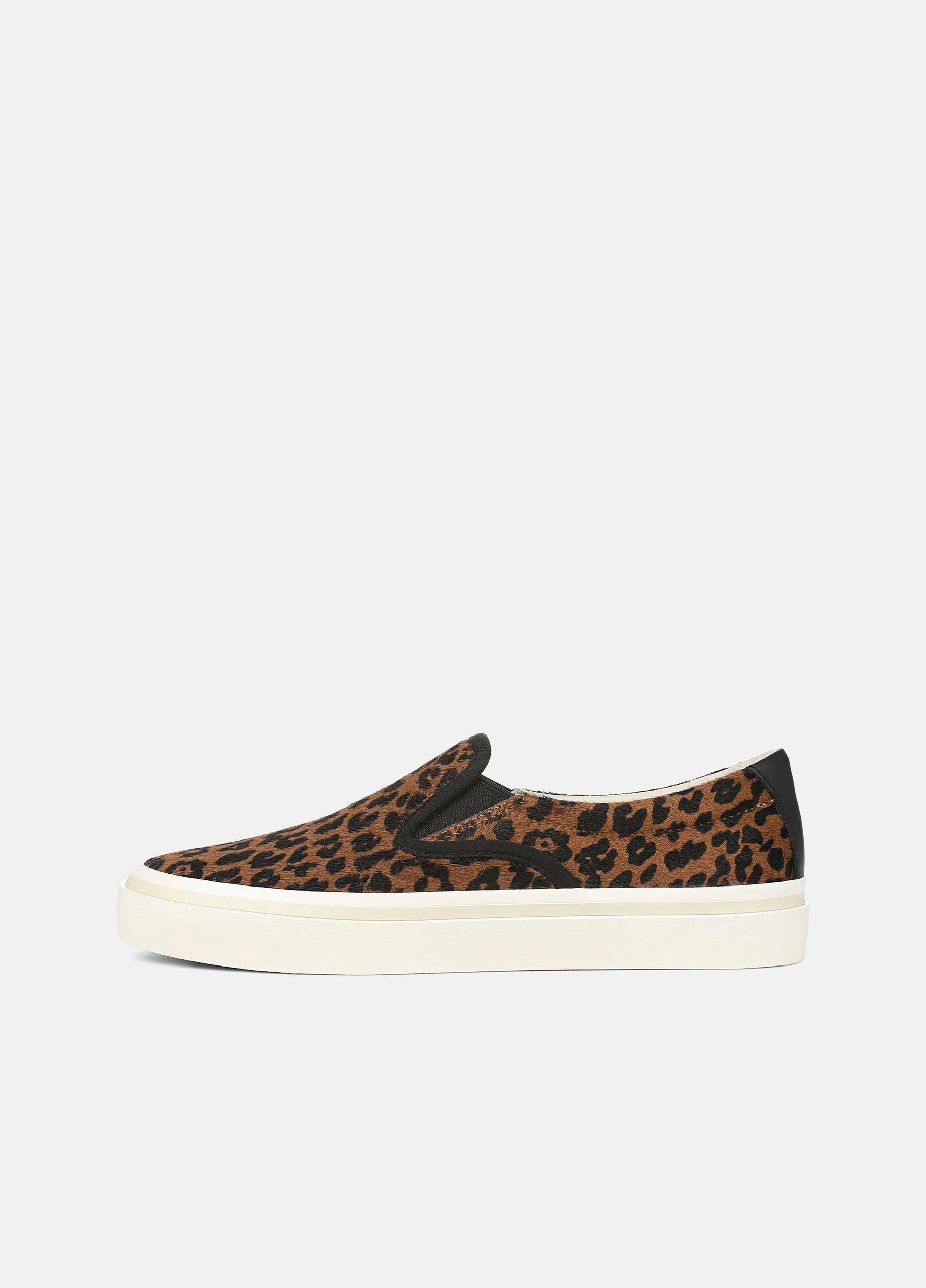 Blair Leopard-Print Calf Hair Sneaker - 1