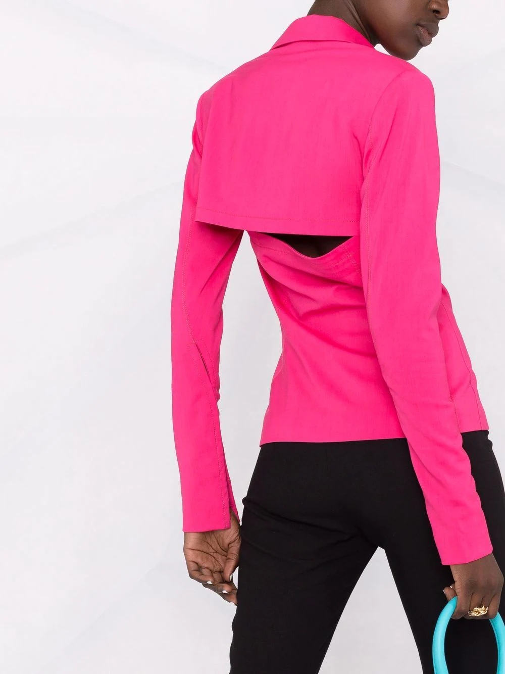 Le Veste fitted blazer shirt - 5