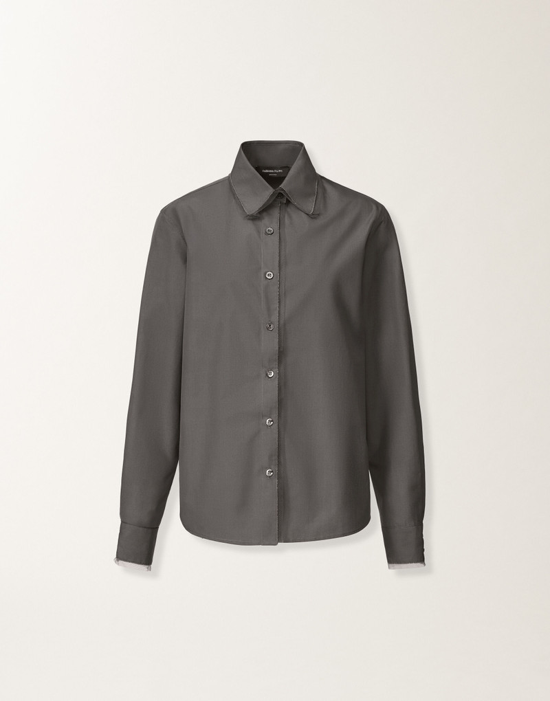 Shirt in poplin 1