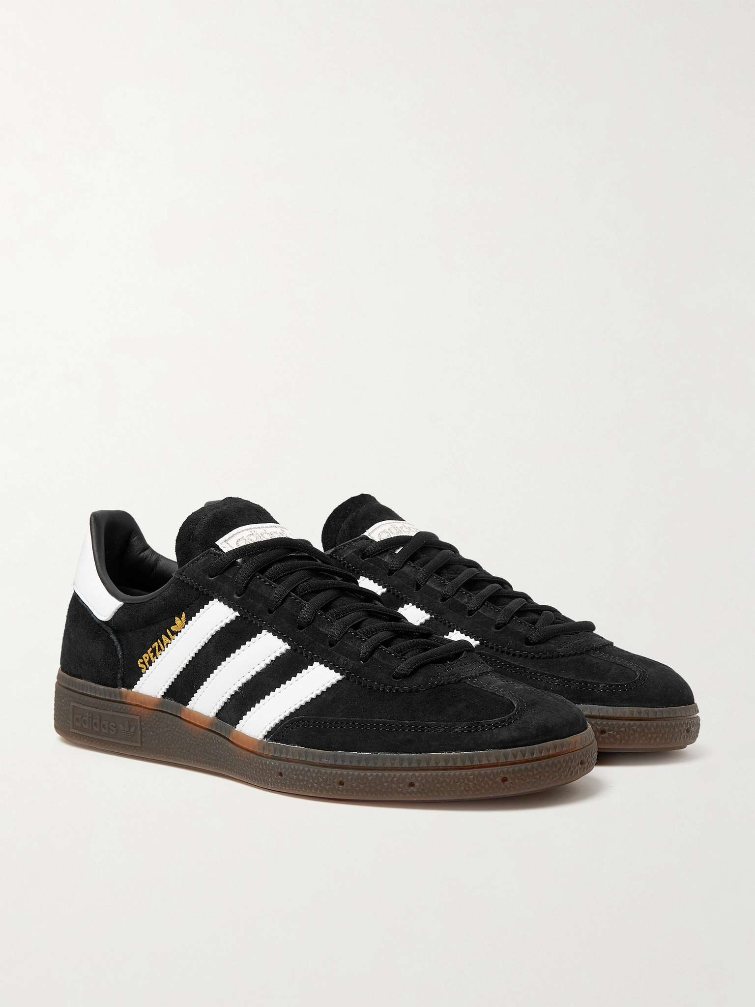 Handball Spezial Leather-Trimmed Suede Sneakers - 3