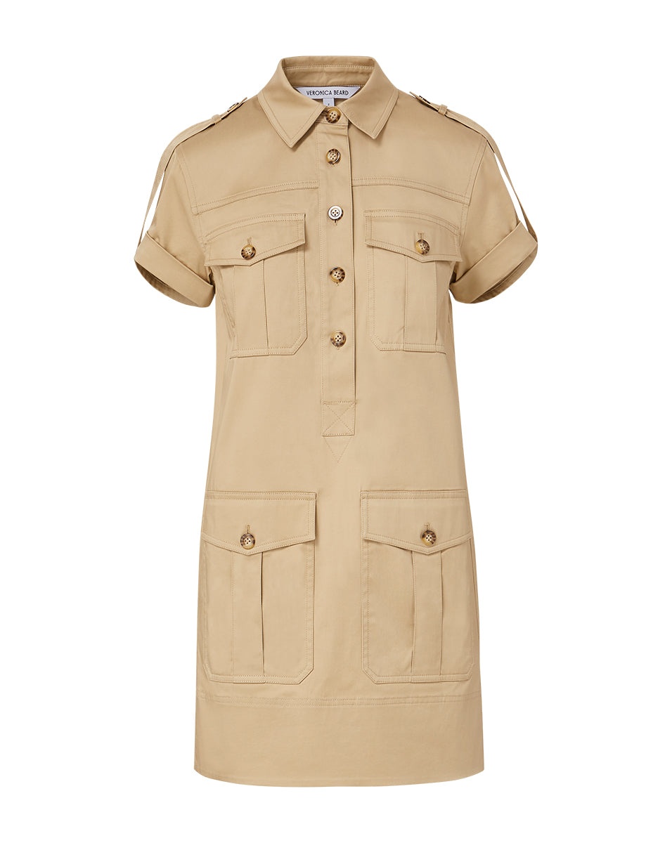 LUCCA CARGO SHIRTDRESS - 1