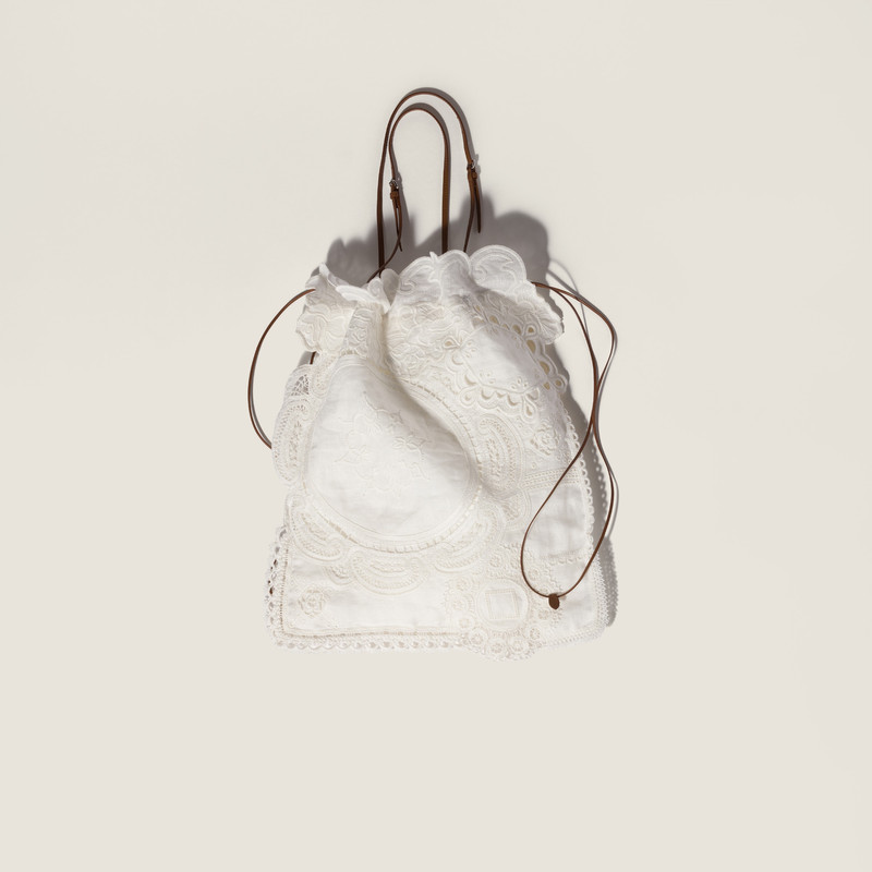 Lace tote bag 3