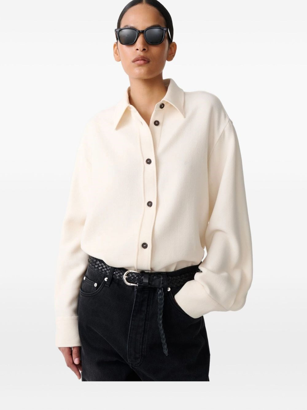 Wool overshirt - 3