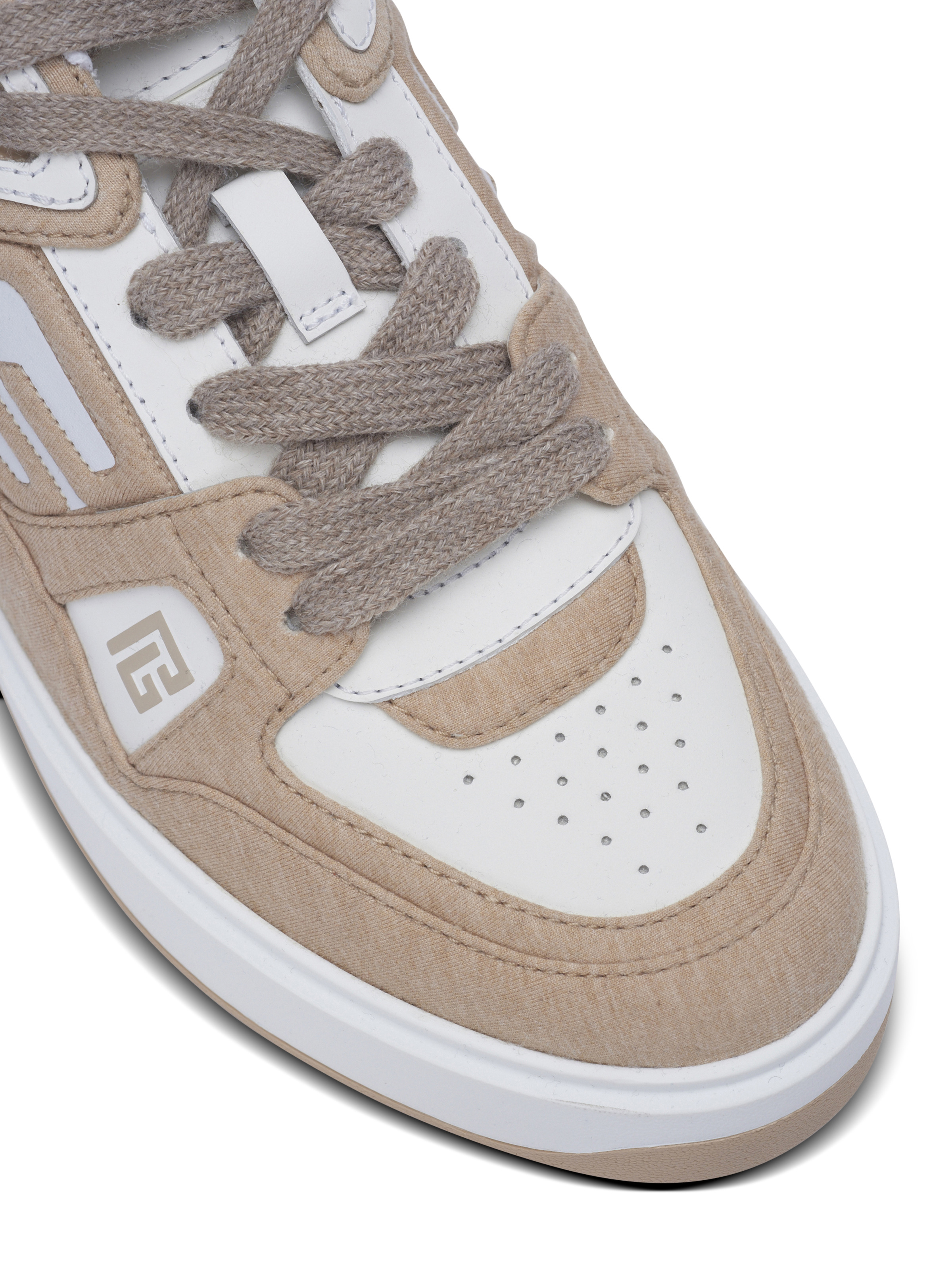B-Court Skate trainers in fleece and calfskin - 6