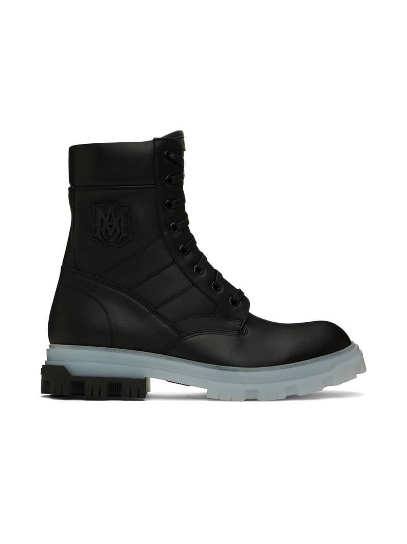 Black Leather Boots - 1