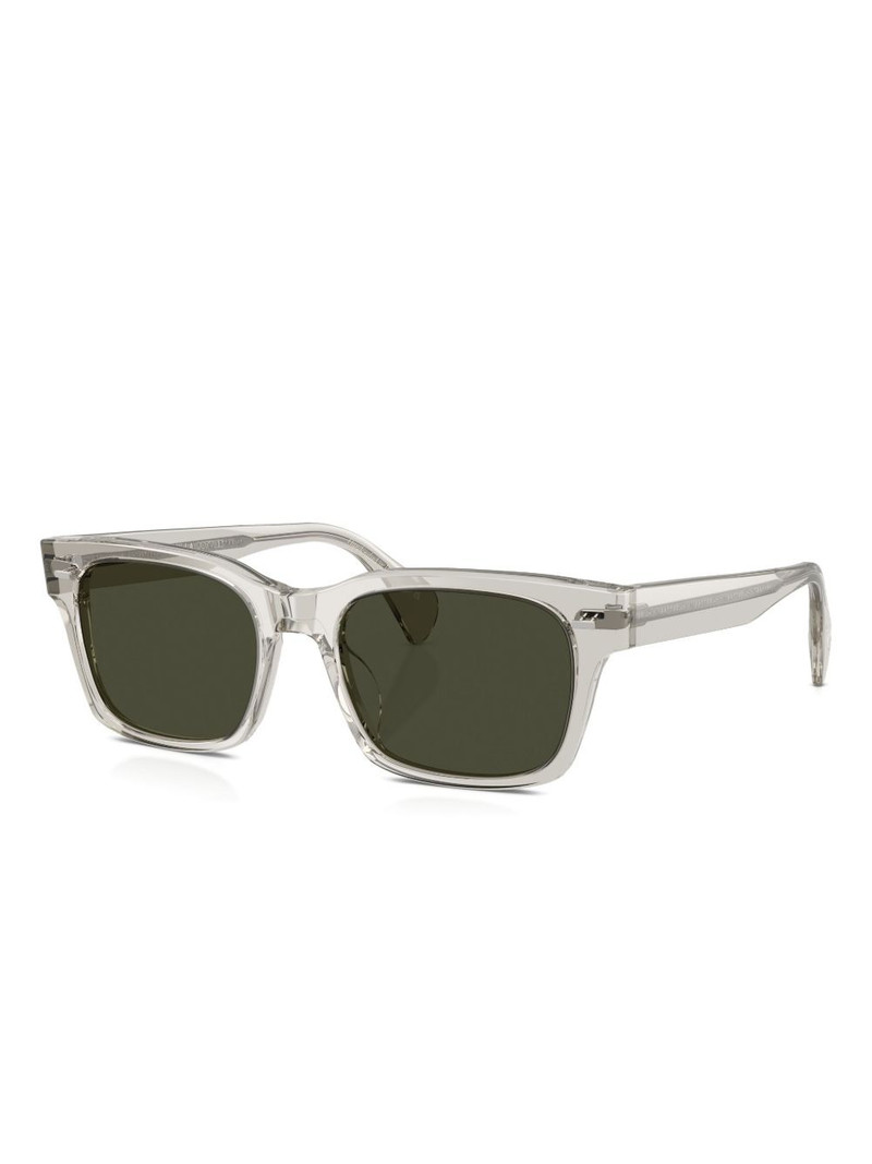Oliver Peoples rectangle-frame sunglasses outlook