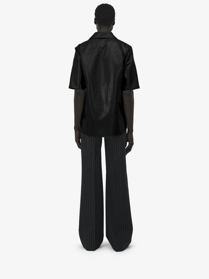 Silk Nylon Tarpaulin Shirt​ - 6