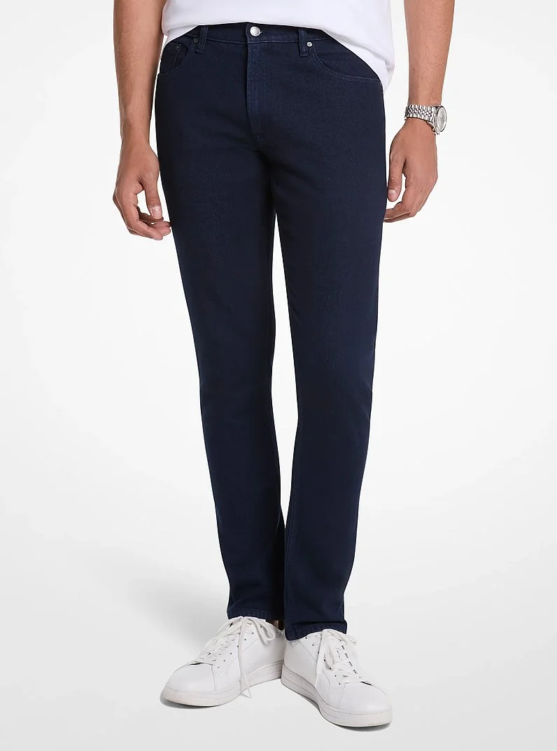 Parker Slim-Fit Stretch-Twill Pants - 1