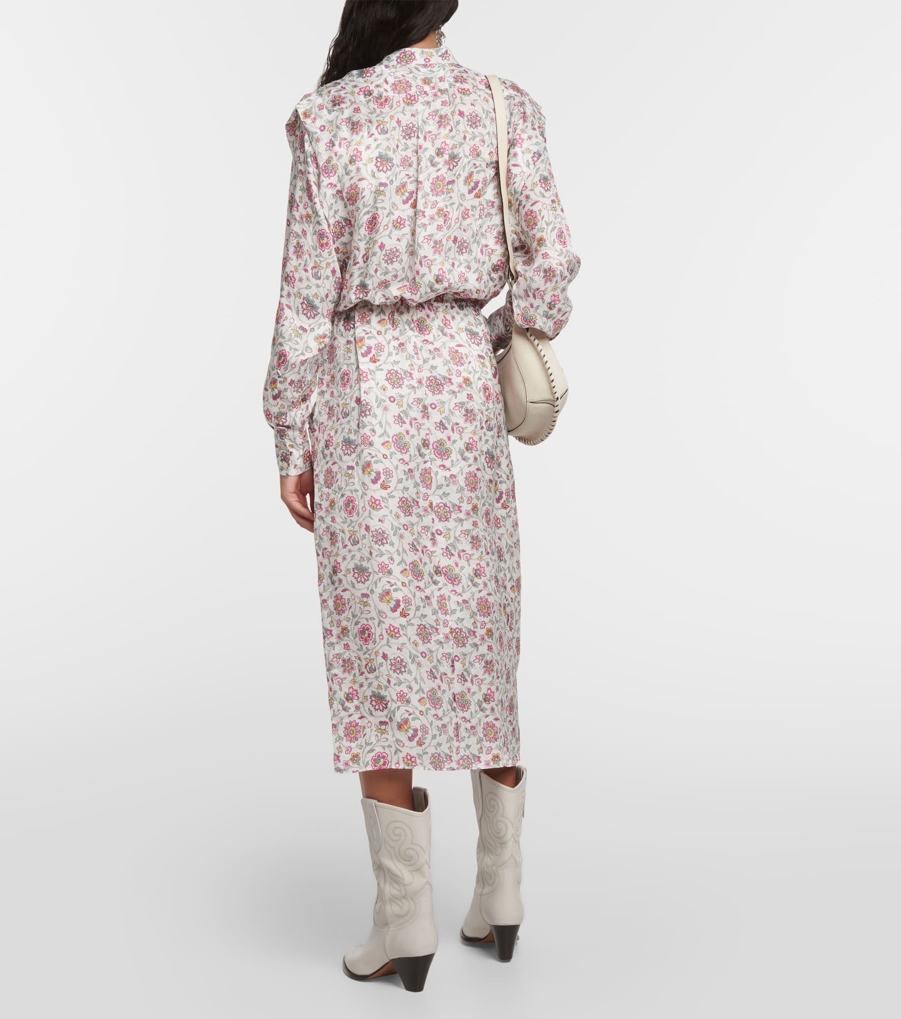 Lokeya floral midi dress - 3