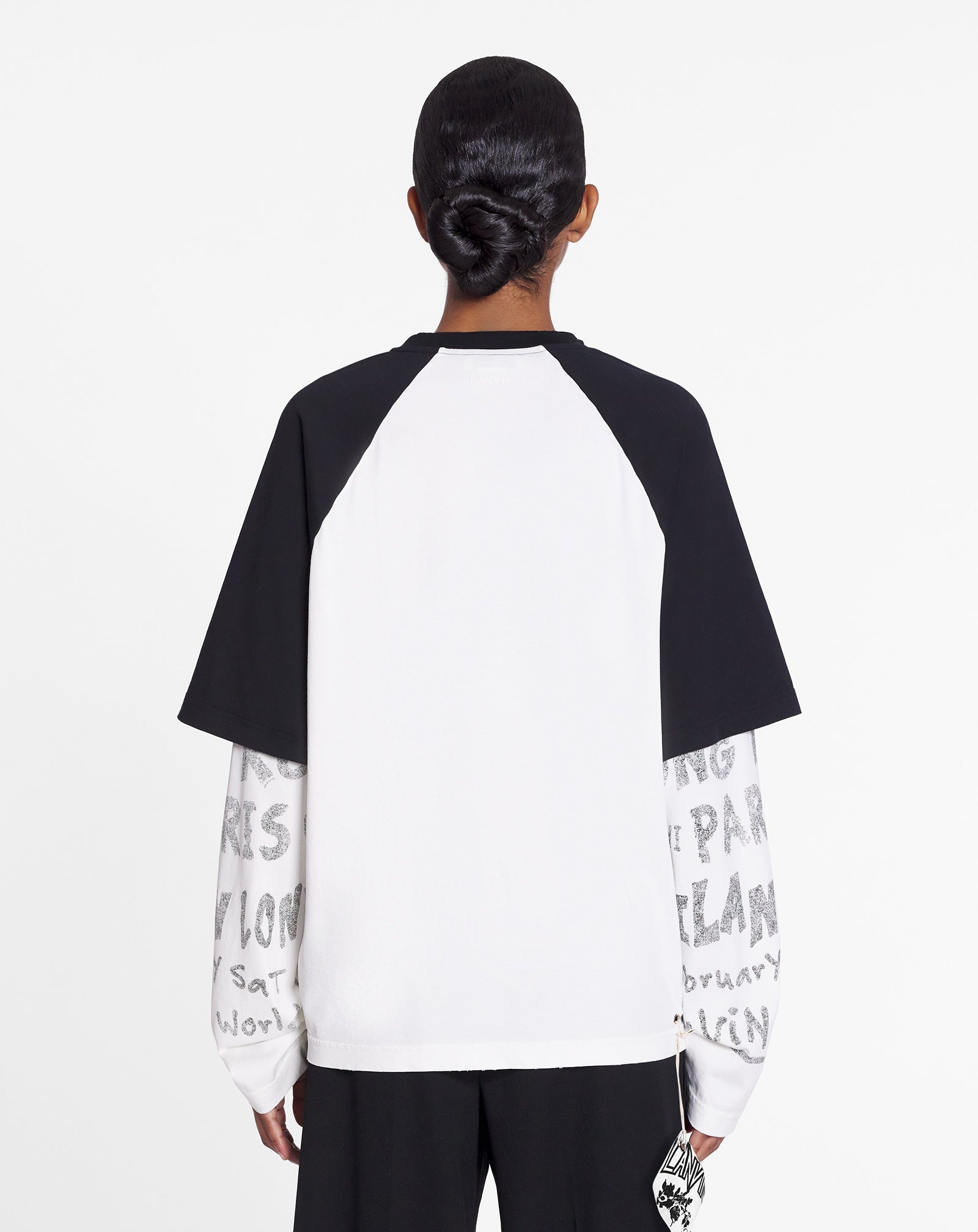 LANVIN X FUTURE LONG-SLEEVED PRINT T-SHIRT - 5