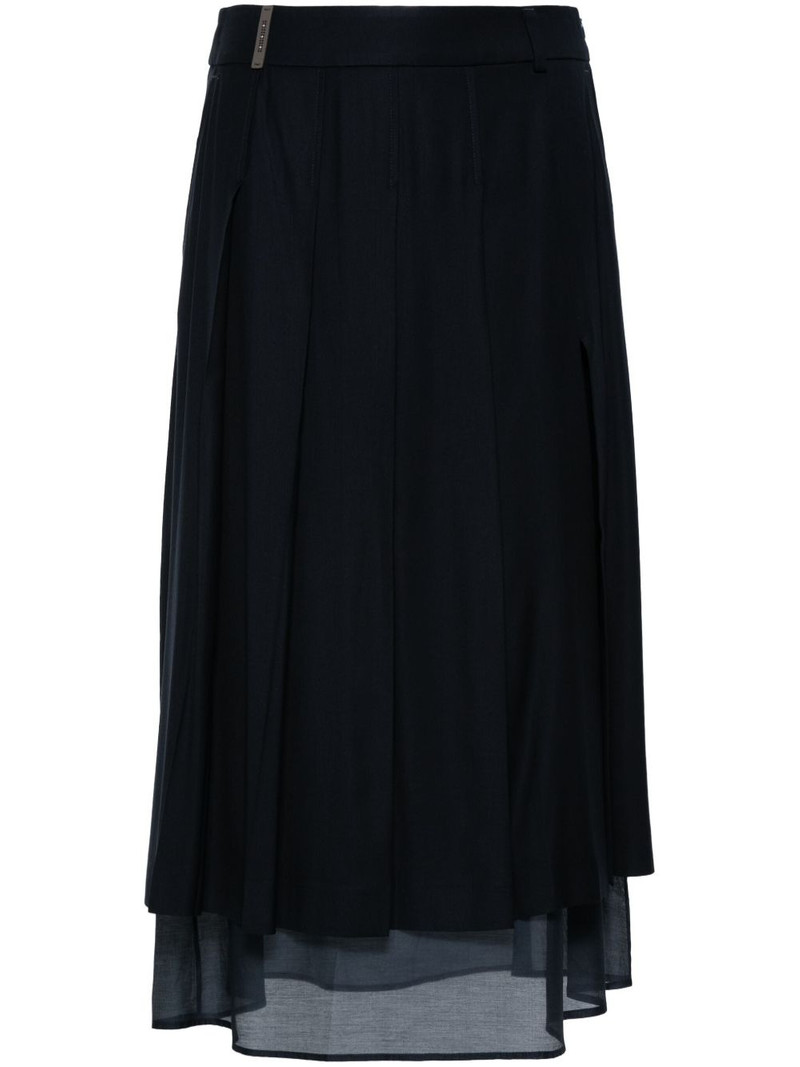 pleated midi skirt 1