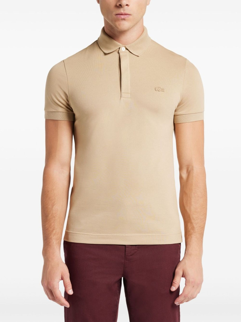 logo-patch polo shirt 3