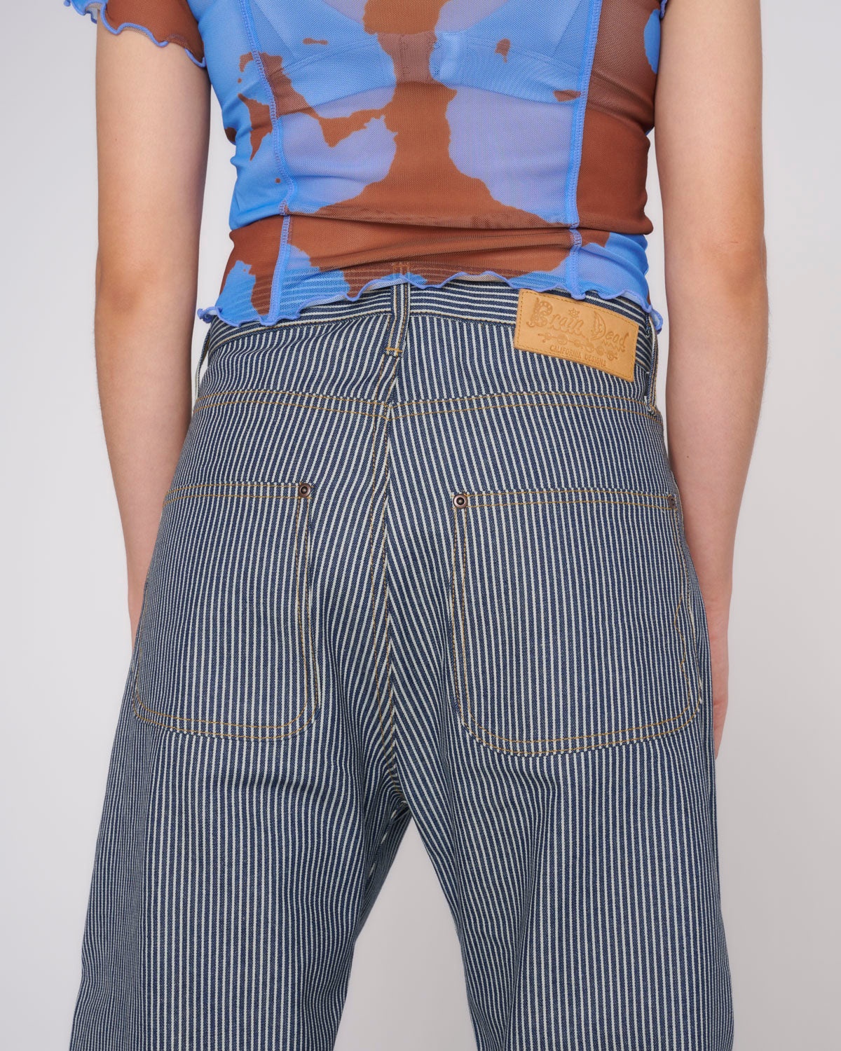 Type 00 Denim Pant - Hickory Stripe - 10