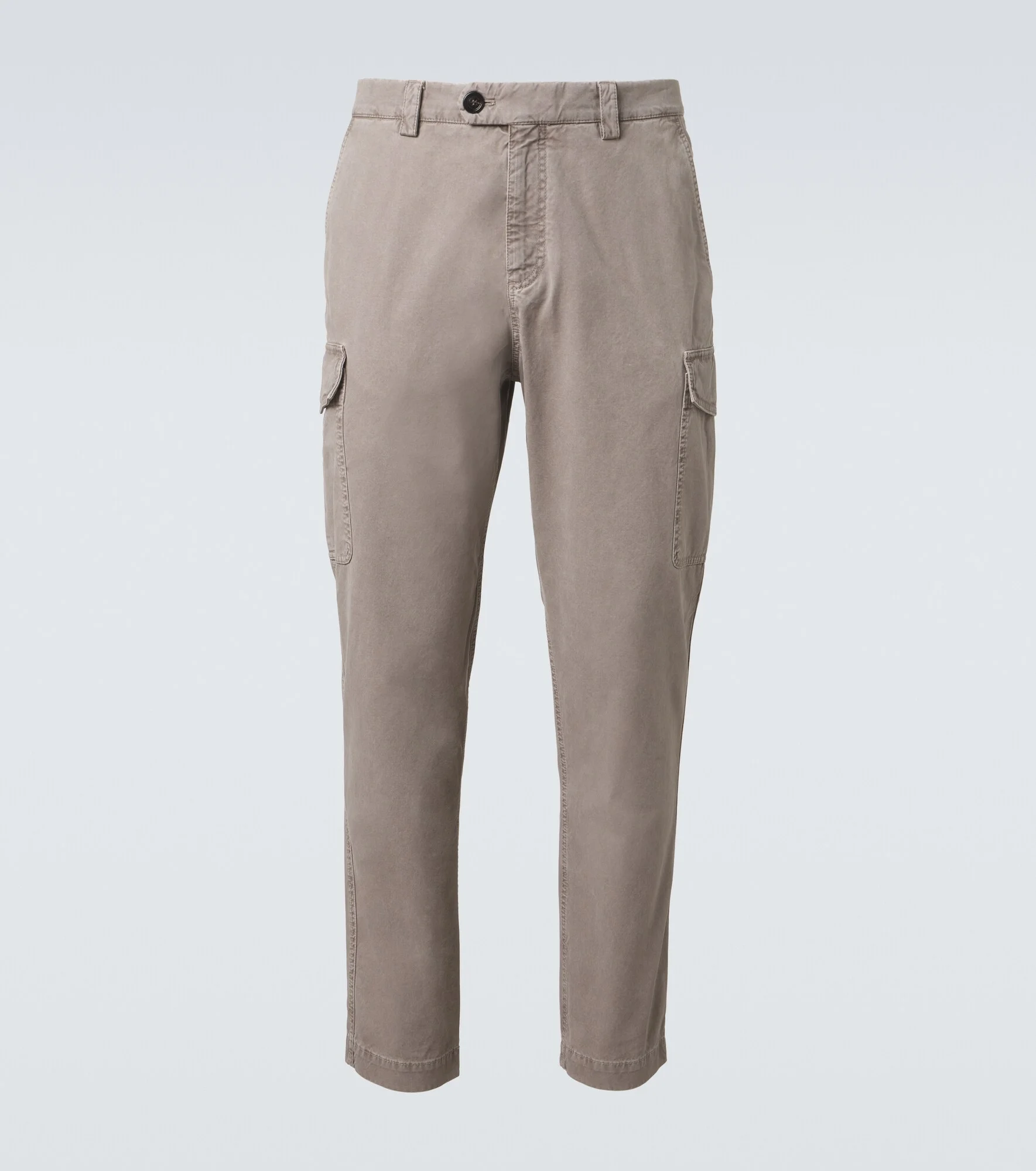 Cotton cargo pants - 1