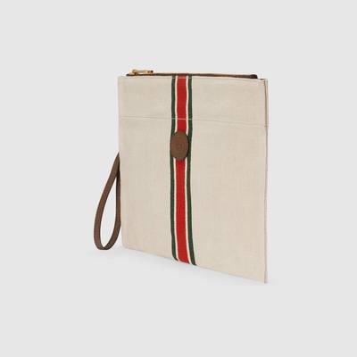 GUCCI Pouch with Web outlook