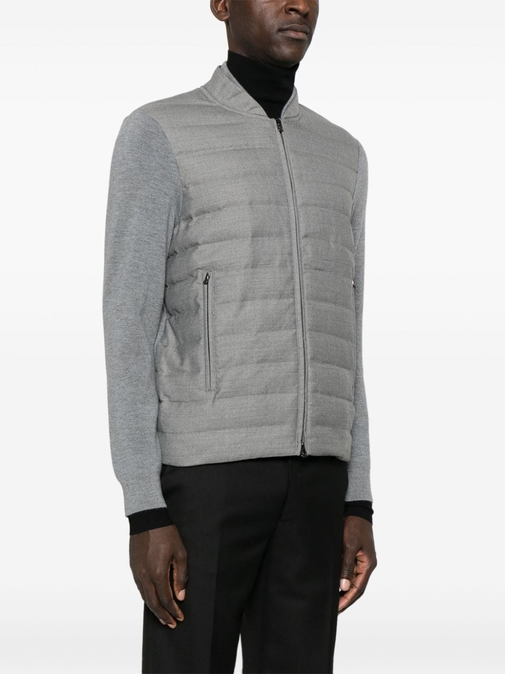 padded bomber jacket - 3