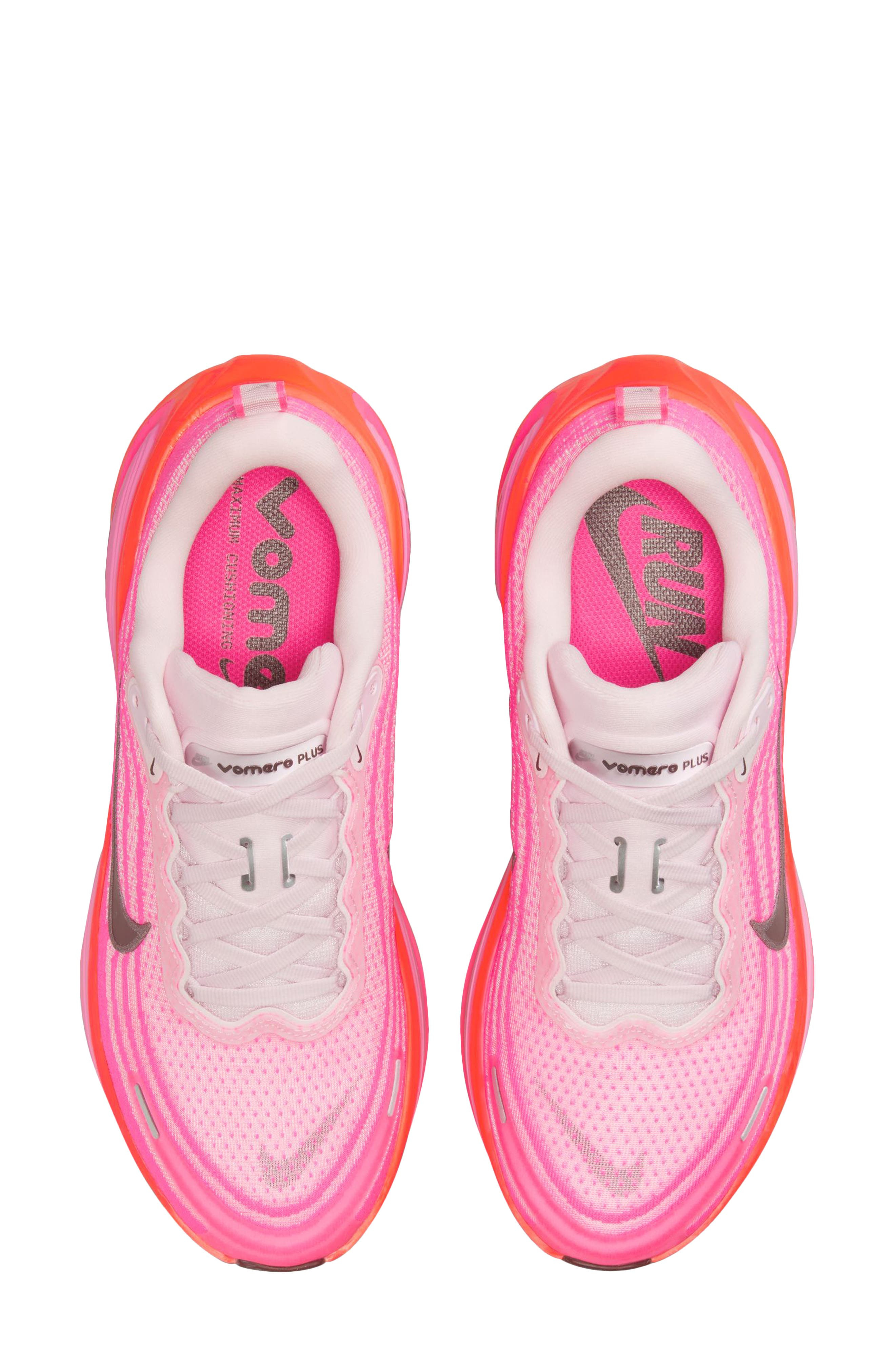 Nike Vomero Plus Running Shoe in Pink/Burgundy/Crimson at Nordstrom - 3