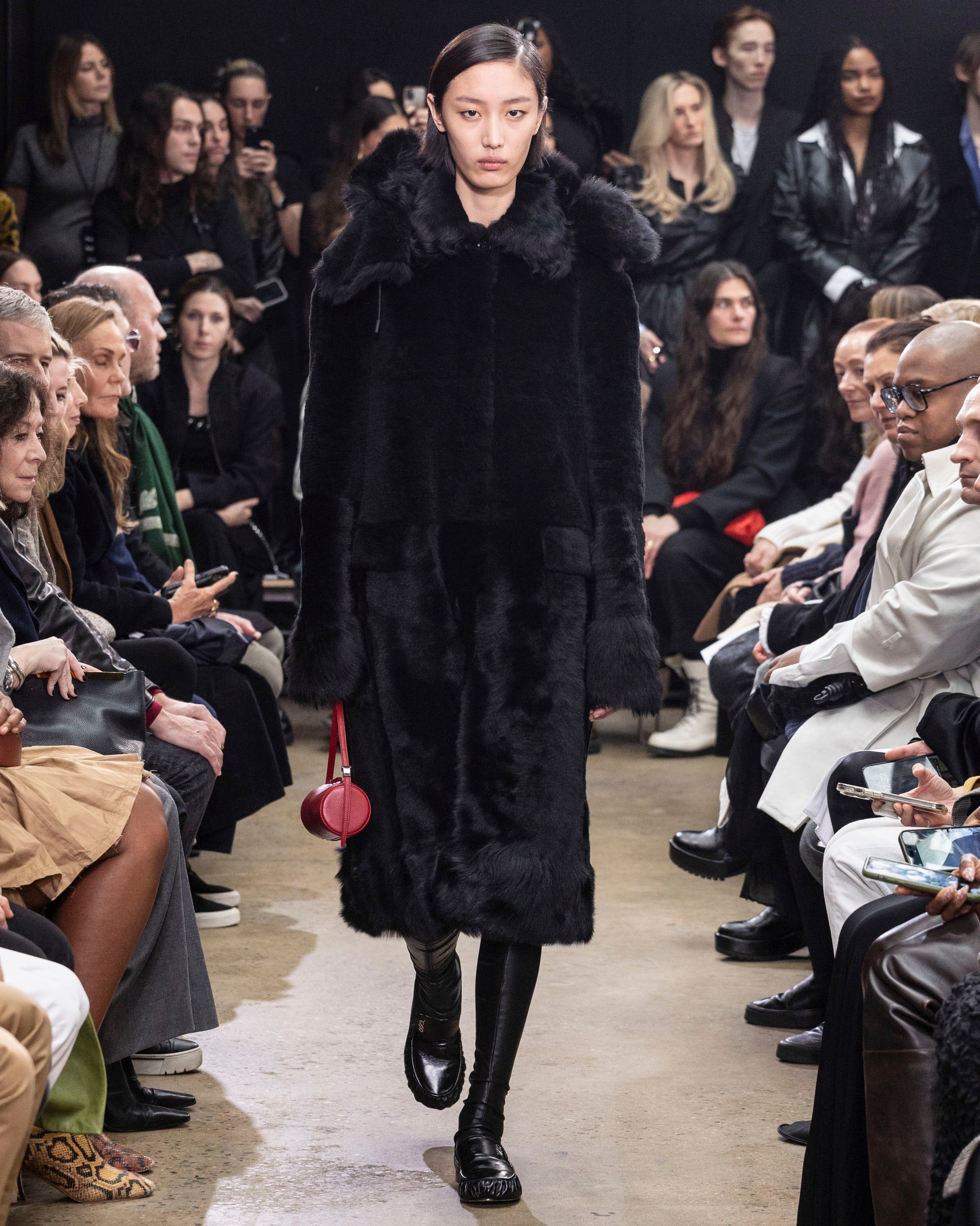 Fiona Coat in Shearling - 6