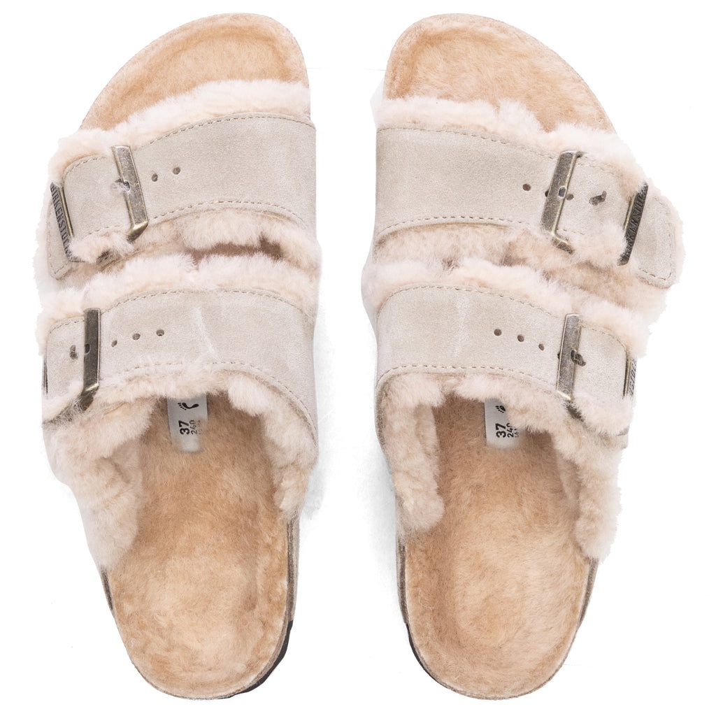 WOMEN'S ARIZONA SHEARLING - TAUPE - 4