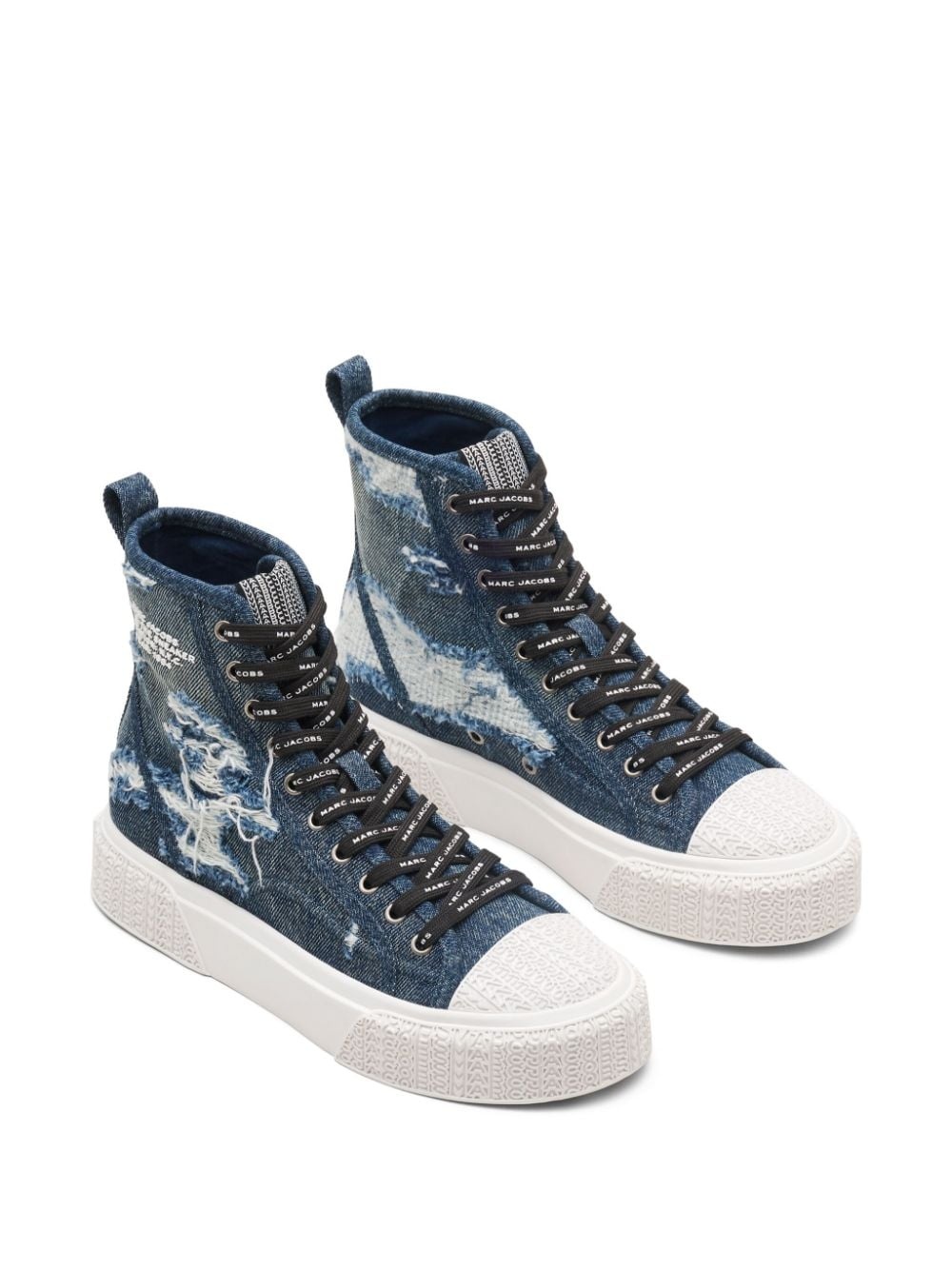 The Rip And Tear Denim High Top sneakers - 2