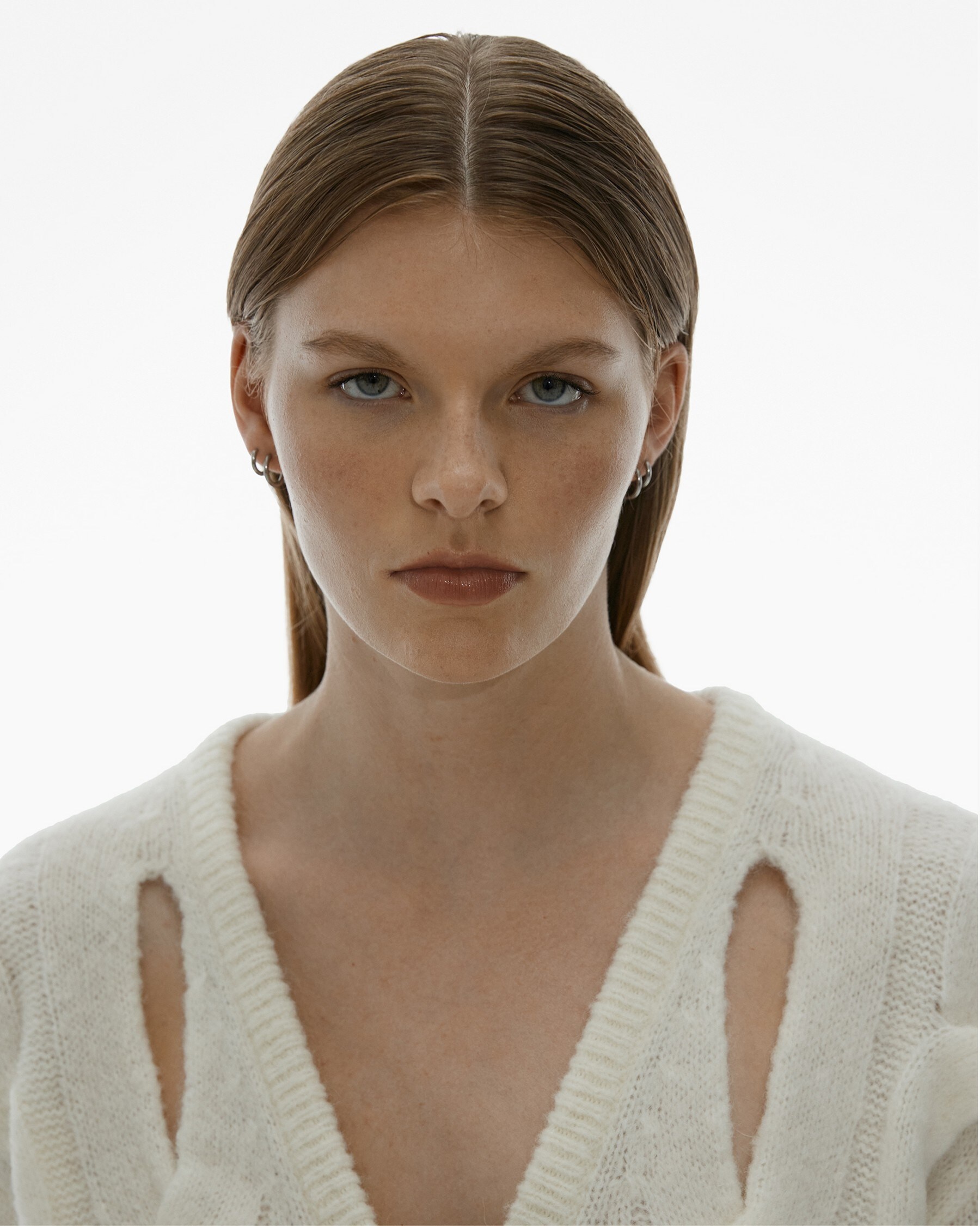 CABLE KNIT CARDIGAN - 7