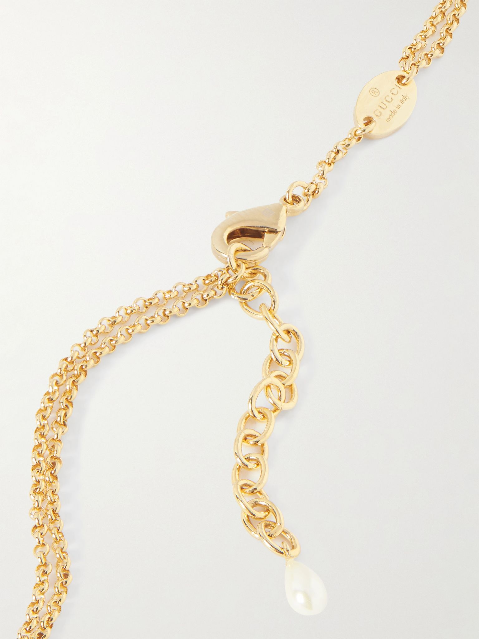 Blondie gold-tone crystal necklace Gold - 3