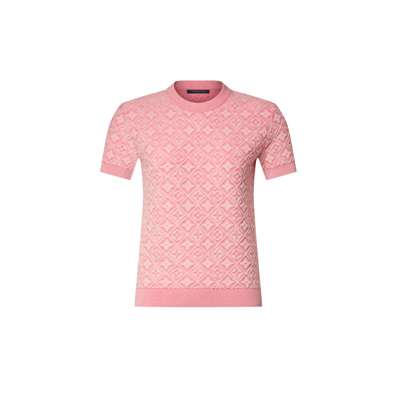 Monogram Toweling Knit Top 1