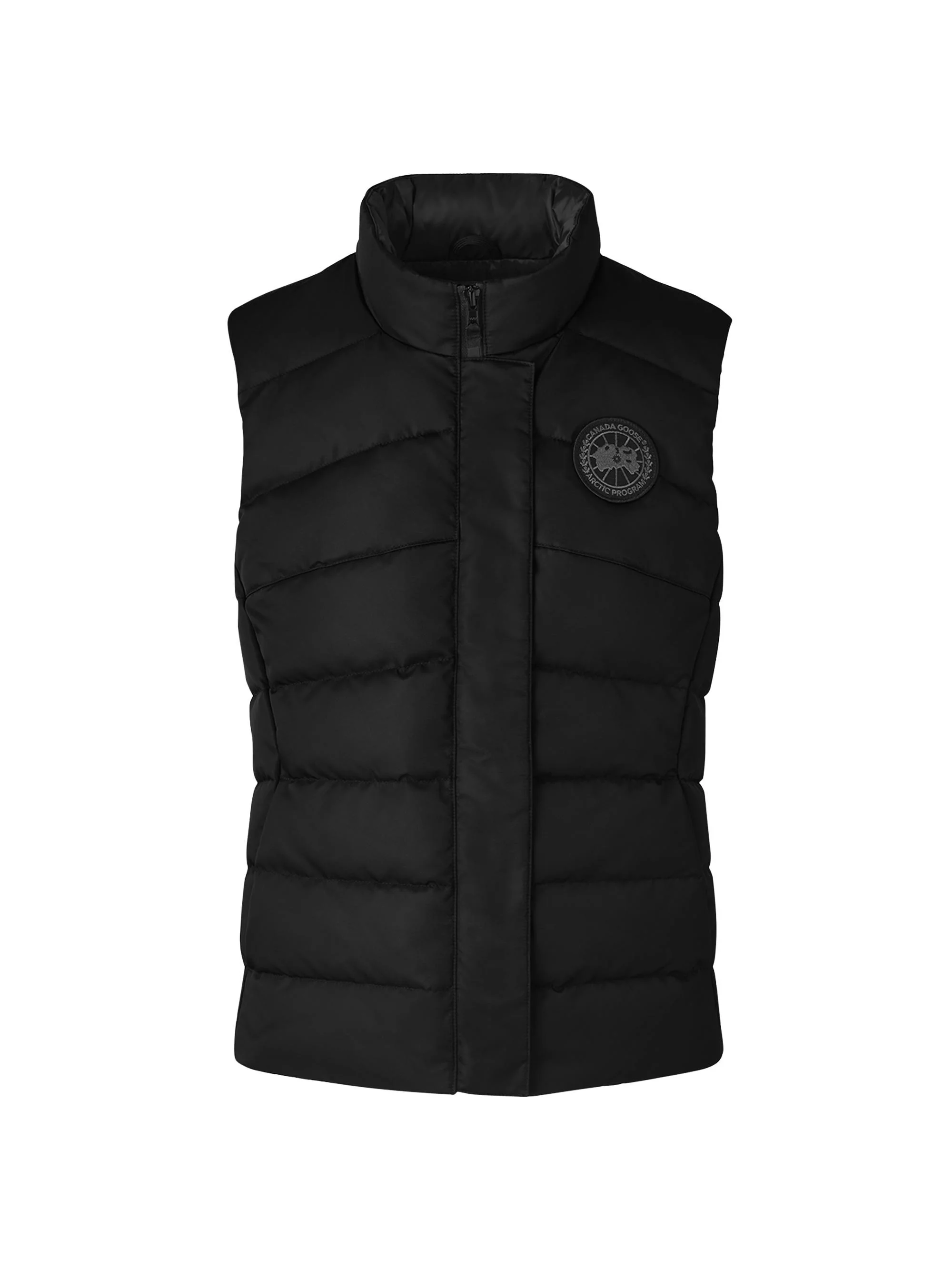 Women's Freestyle Performance Satin Vest - Black - 1