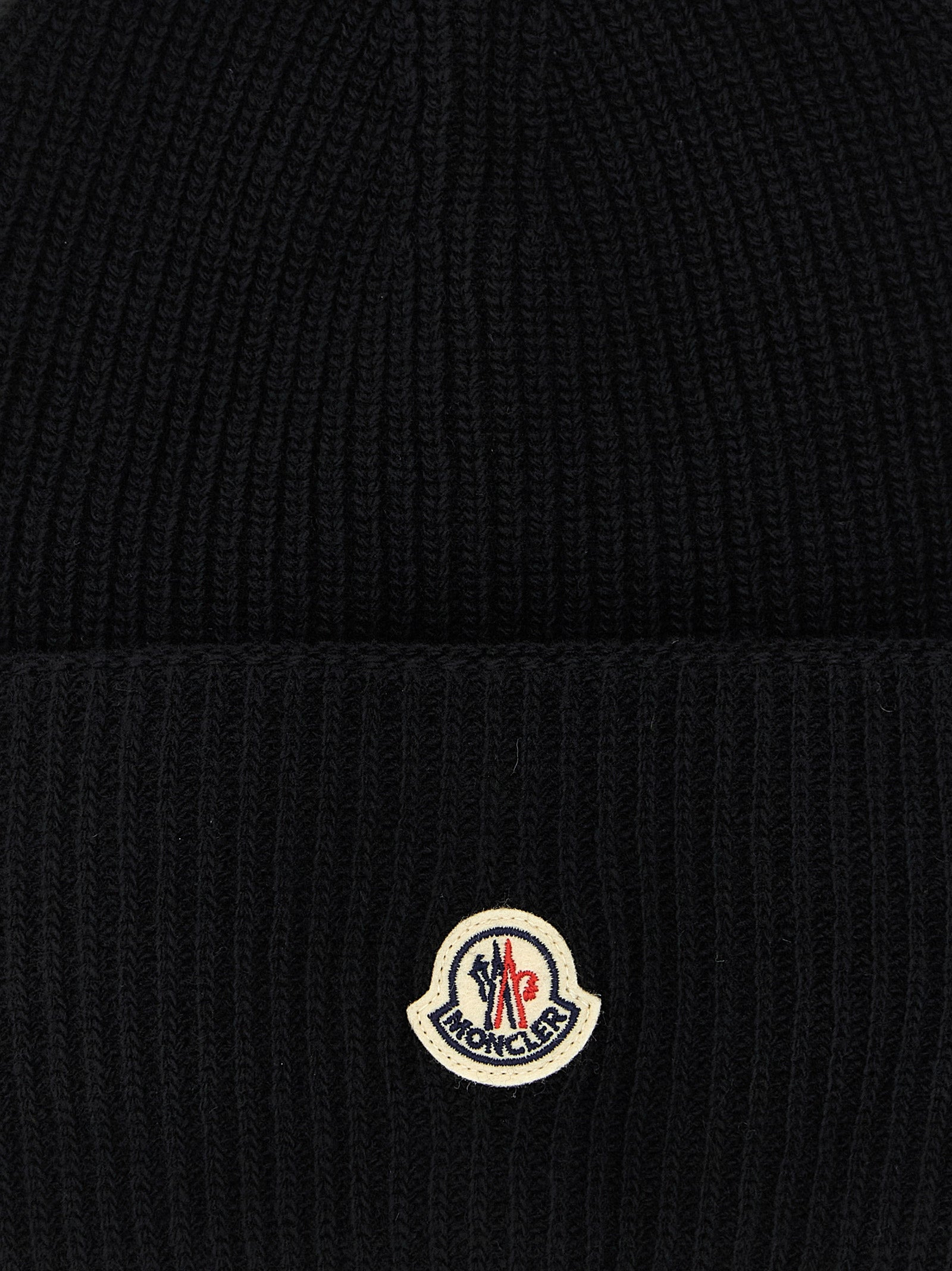 Wool Beanie Hats Black - 3