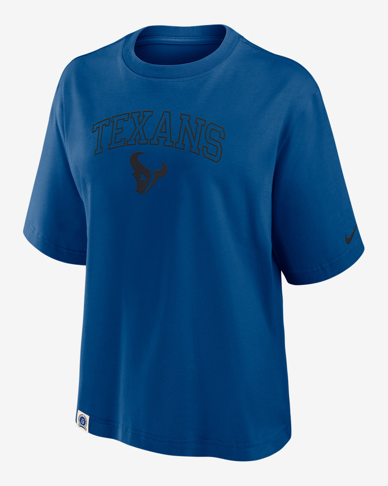Houston Texans Arch Boxy Women's Nike NFL T-Shirt 1