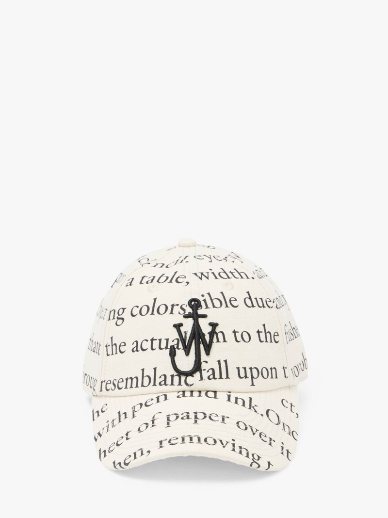 BASEBALL CAP WITH ANCHOR LOGO 1