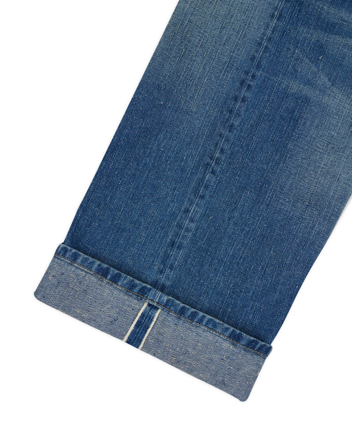Type 00 14.1oz Selvedge Denim Pant - Washed Indigo - 4